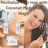Coconut Daily Hydration Hair Care Bundle | Conditioner(17 Fl. oz), Shampoo(17 Fl.oz), Leave-in Conditioner(10 oz) | Hydrating, Fortify, Anti-Frizz/Breakage for Healthier Hair