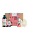 The Body Shop Nourish & Flourish Strawberry Body Care Gift Set, Vegan, 4-Piece Gift Set