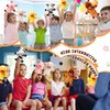 Lenwen 6 Pcs Christmas Hand Puppets Bulk for Kids with Working Mouth 10 Inches Plush Animal Hand Puppet Toddler Plush Toys for Children Adult Xmas Birthday Party Favors Gifts(Farm Animal)