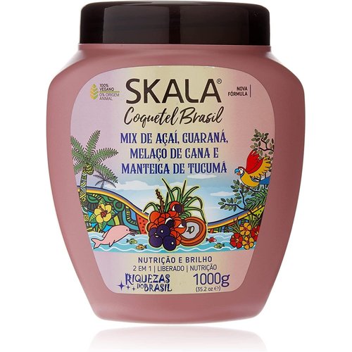 SKALA Hair Treatment Cream 1000G (COQUETEL BRASIL), MIXED, 35.27 Ounce