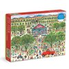 Galison Michael Storrings Apple Pickin' 1000 Piece Puzzle from Galison - 27" x 20" Beautifully Illustrated Puzzle, Thick & Sturdy Pieces, Perfect Activity for Chilly Fall Weather!