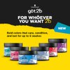 Got2B Color Pop Semi-Permanent Hair Color Mask, Purple, 5.1 oz