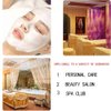 WZLL.SLSP Facial Plastic Wrap,Disposable Plastic Mask, DIY Disposable Female Mask 100 Sheets,Lock In Water And Moisturize Persistently