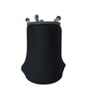 SPANDEX & TABLE LINENS Spandex Stretch Trash CAN Cover 55 Gallon Round with Open Bottom for Dolly