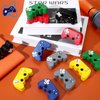 Wettarn Video Game Party Favors Gamer Video Game Controller Shaped Stress Toys Classic Sensory Fidget Toys Gamer Stress Toys for Kids Adult(12 Pcs)