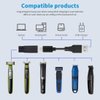 chenyang USB C to DC 5V 2Pin 1.8mm 2.35mm Power Charge Adapter for Electric Hair Clipper Beard Trimmers Shavers Beauty Instruments 6Pcs/Set