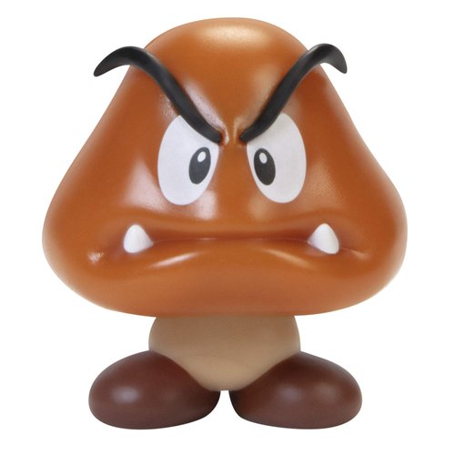 Super Mario Action Figure 2.5 Inch Goomba Collectible Toy