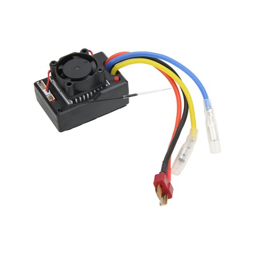 RiToEasysports RC Car ESC,RC Car Electronic Speed Controller ESC Compatible with Wltoys 1/10 Remote Control Car Upgrades Parts Model Car Accessories