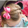 40Pcs 3 inch Hair Bows for Girls Grosgrain Ribbon Toddler Back to School Hair Accessories with Alligator Clips for Baby Girls Kids in Pairs