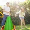 Win SPORTS 3 in 1 Carnival Outdoor,Combo Games Set,Soft Plastic Cones,Cornhole Bean Bags,Ring Toss Game,Kids Birthday Party Outdoor Games Supplies 26 Piece Set