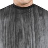 Betty Dain Wood Grain Styling Cape, Dark Wood Grain Print, Lightweight Polyester, Water Resistant, Snap Closure, Easy Care Machine Washable, 45 x 60 inches