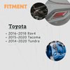 AUTO OCCASION 89341-0C010 Reverse Backup Sensor Parking Rear Bumper Parking Assist Sensor Replacement for Toyota RAV4 2017-2018 Tacoma 2017-2023 Tundra 2017-2021 4 Pack