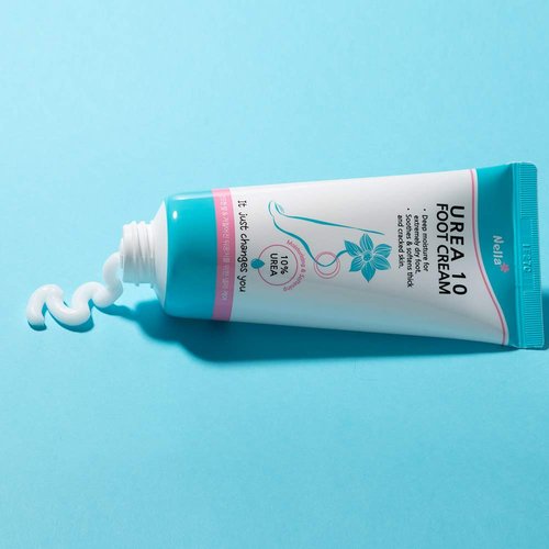 Nella Urea 10 Foot Cream, Callus Remover, Urea 10%, Foot Repair Therapy, Moisturizes and Rehydrates Thick, Cracked, Rough, Dead and Dry Skin, Gently Exfoliates, Korean Beauty, 100 gram