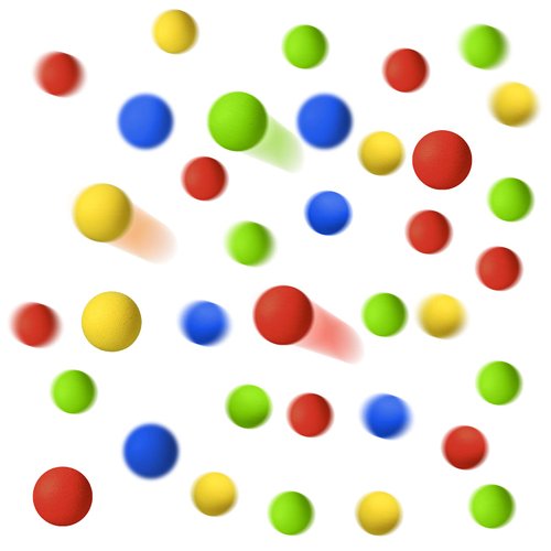 Sumind 48 Pieces Power Small Foam Refill Balls Bulk for Gun 1.2 Inch Refill Balls Mini Soft Foam Sponge Balls for Kids Christmas Birthday Party Favors Gifts(Red, Blue, Green, Yellow)