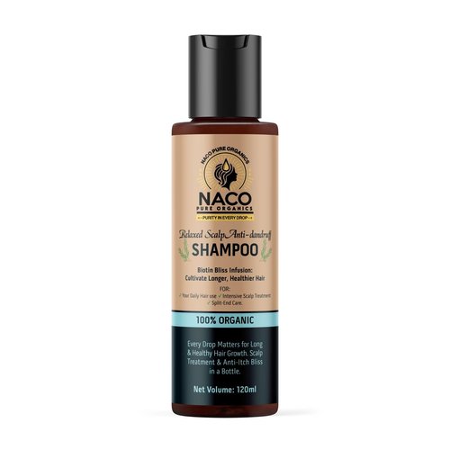 Scalp Detox Anti Dandruff Shampoo - With Tea Tree, Aloe Vera, Coconut,Lavender, Apple Cider Vinegar Blend With Rosemary Mint, & Biotin, Stop Hair Breakeage & Itchy Scalp 100% Ntural |120ml