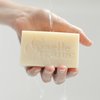 Gaelle Organic Soap Superieure - Natural Moisturizing Face Cleanser with White Clay, Lavender & Litsea- Soothing Soap Bar for Sensitive Skin - Non-Drying, Sulfate Free, Cruelty Free - 6oz.