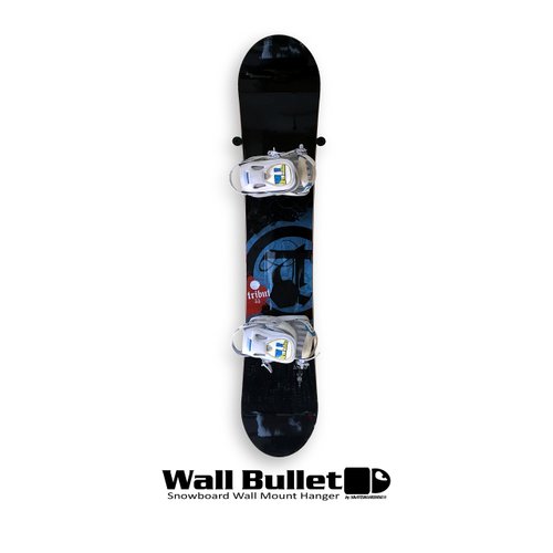 SkateHoarding Wall Bullet Snowboard Wall Mount Display Hanger Rack