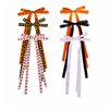 6PCS Halloween Hair Bow Clips With Long Tails Hair Accessories for Women