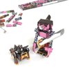 PIPEROID Kojiro & Butcher Samurai & His Bulldog - Japanese 3D Paper Puzzle DIY Robot kit for Kids and Origami Kit for Adults