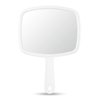 OMIRO Hand Mirror, Handheld Mirror with Handle, American White