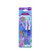 1-Pack The Toon Studio Princess 2-Count Kids Toothbrush with Cap, Soft (2 Toothbrushes)