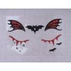 SOWAKA Face Jewels for Women Halloween Stick On Self Adhesive Crystal Rhinestones Face Gems Stickers for Girls Festival Holiday Parties Makeup (Black - Bat)
