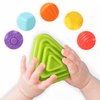 Aprilwolf Montessori Toys for 1 Year Old, Cube & 6 Sensory Shape Blocks, Baby Toys 12-18 Months, Developmental Infant Birthday Gifts for Learning Toddler Age 1 2 3