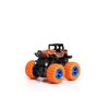 AHYCS Monster Truck Toys, Friction Powered Monster Trucks for Boys, Push and Go Vehicles Toy for Kids, Inertia Vehicle, Stunt On-Road Vehicle, Great for Birthday Party Gift for Boys Girls (Orange)