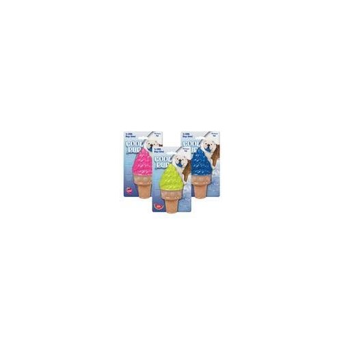 Cool Pup Toy Lg Ice Cream Cone Blue