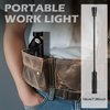 Favorlite LED Work Light, 500 Lumen Gooseneck Flashlight with Magnetic Base, Zoomable Flexible Led Flashlight, Waterproof Job Site Light for Work Bench, Auto-repairing, Inspection, Emergency