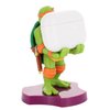 Exquisite Gaming: Holdems: TMNT - Michaelangelo - Earbud & Phone Holder, Cable Guys, Mini Collectibles with a Twist, Teenage Mutant Ninja Turtles Figure