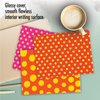 The Best Card Company - Box of 10 All Occasion Note Cards (4 x 5.12 Inch) - Blank Assorted Bulk Set - Hot Dots M3066