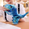 HooYiiok Plush Dinosaur Hand Puppets,Dinosaur Stuffed Animal Cute Soft Plush Toy Great Birthday Gift for Kids 11 inches Open Movable Mouth for Creative Role Play