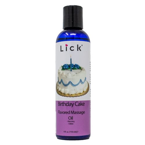Birthday Cake Flavored Massage Oil for Massage Therapy - Relaxing Muscle Massage Men and Women with Natural Vitamin e Oil with Aromatherapy Oils for Skin use - Essential moisturizing Body Oils 4 oz