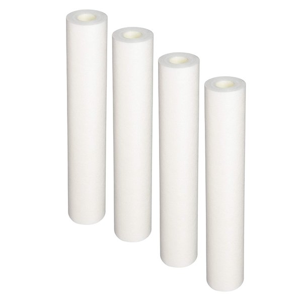 CFS Compatible with EQ-304-20, P5-20 5 Micron 20 x 2.5 Inch Whole House Sediment Water Filter 4 Pack