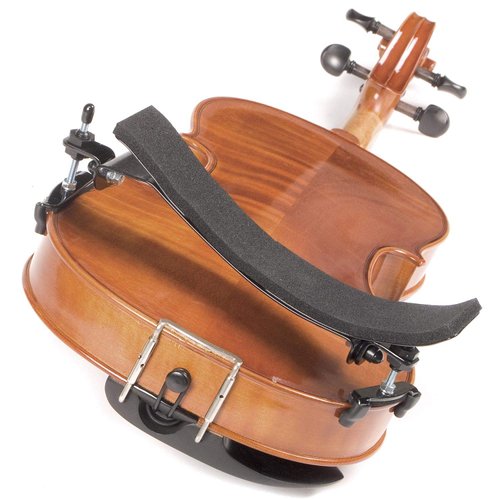 Bon Musica, 4-String Shoulder Rest Violin, Black, 31 (434700)