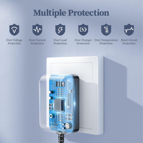 DONYOIE 5V Charger for Skull Shaver Power Cord Compatible with Pitbull Gold/Silver Pro Rechargeable Clipper AC Adapter for Butterfly Kiss Cordless Trimmer DC Adaptor Supply