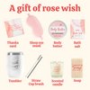 Gifts for Women BODY & EARTH Best Friend Gifts for Women Rose Birthday Gifts for Women, 6pcs Anniversary Gifts for Women, Bridesmaid Gifts, Teacher Gifts Spa Gifts for Women