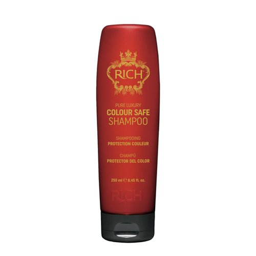 RICH Pure Luxury Colour Safe Shampoo for Color Treated Hair Protect - Color Safe, Paraben & Sulfate Free Conditioner in Argan Oil, Biotin, Hyluronic Acid - 8.45 oz