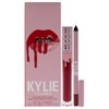 Kylie Cosmetics Matte Lip Kit - 401 Victoria for Women - 2 Pc 0.10 oz Matte Liquid Lipstick, 0.03 oz Lip Liner