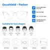 Ocushield Blue Light Blocking Glasses Prevent Eye Strain from Digital Devices | Developed by Optometrists | For Adults & Kids