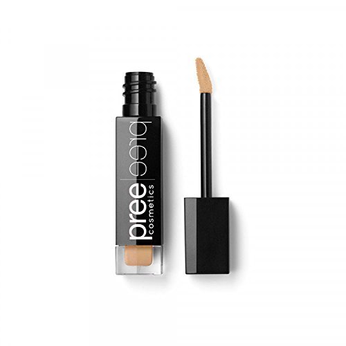 Liquid Concealer, Full Coverage Creaseless Cream Concealer by Pree Comsetics (Medium 03)