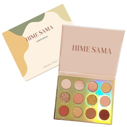HIME SAMA Eyeshadow Palette – High Pigment, Long-Lasting Colors for All-Day Wear