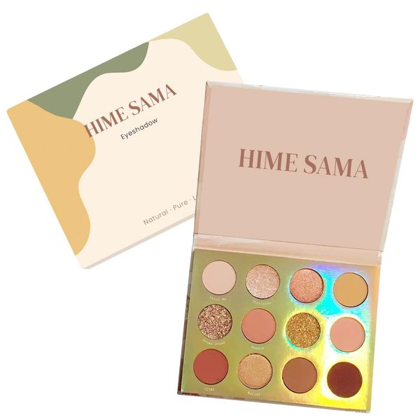HIME SAMA Eyeshadow Palette – High Pigment, Long-Lasting Colors for All-Day Wear