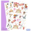 Ovasorve Carnival Circus Temporary Tattoos for Kids 42 Glitter Styles Circus Theme Party Favors Carnival Party Decorations