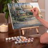Ledgebay Paint by Numbers Kit for Adults: Mystic Hour Paint by Number Kit – Full Set of Acrylic Replacement Paints – Vacuum Sealed for Freshness – Exact Match for Unframed and Framed Kits