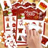 JULMELON 24 Players Christmas Games Xmas Card Games Card for Family Class Group Activities Christmas Party Favor Supplies