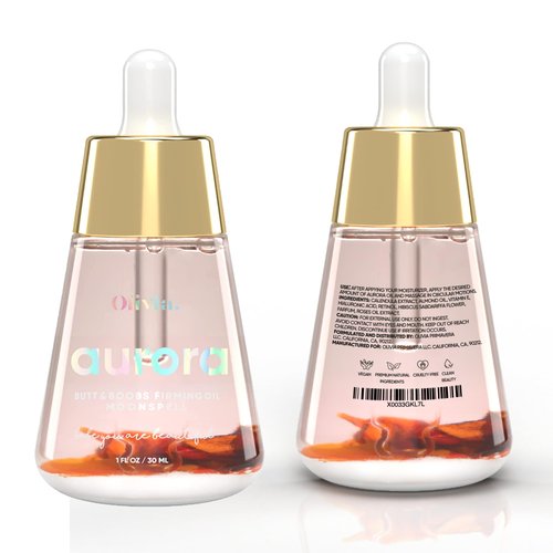 OLIVIA AURORA, Buttocks and Breasts, Skincare, body oil moisturizer, body skin care products, bio oil, body Moisturizer, biooil 1 Fl Oz