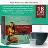 Hawaiian Paradise Coffee Cups Paradise Blend Single Serve Cups - 18 Count - Medium Roast From 100% Arabica Beans - Compatible with Keurig K-Cup Brewers
