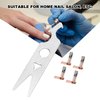 Nail Drill Accessories Carbon Brush Set, 2 Pairs Nail Drill Machine Wrench, Professional Manicurist Nail Polishing Drill Handpiece Accessory Replacement Part